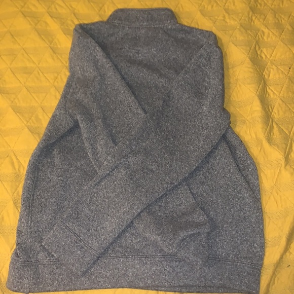 Old Navy Men’s Sweater-Knit 1/4-Zip Pullover Grey Size M - Picture 4 of 7